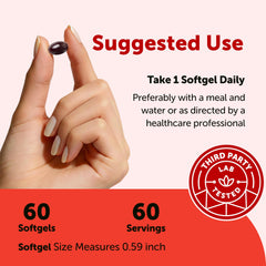 Micro Ingredients cápsula junto a comida con grasas para mejor absorción