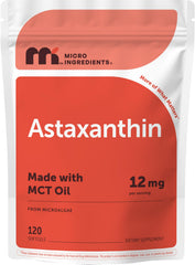 Micro Ingredients frasco frontal mostrando etiqueta y dosis clara
