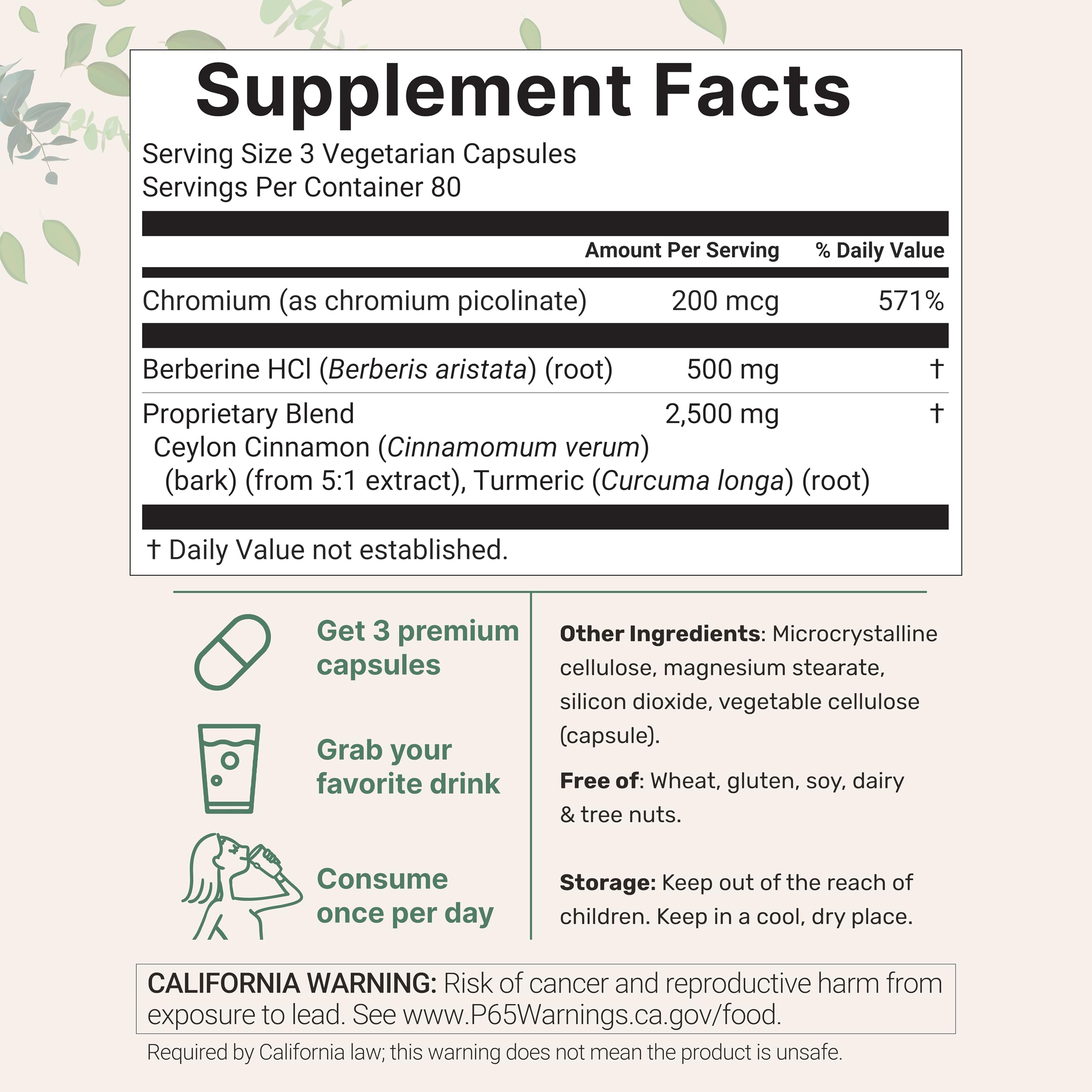 Micro Ingredients etiqueta detallada mostrando dosificación e ingredientes