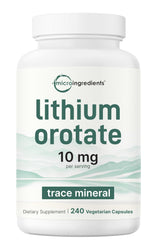 Micro Ingredients bote frontal mostrando 240 cápsulas y beneficios claros
