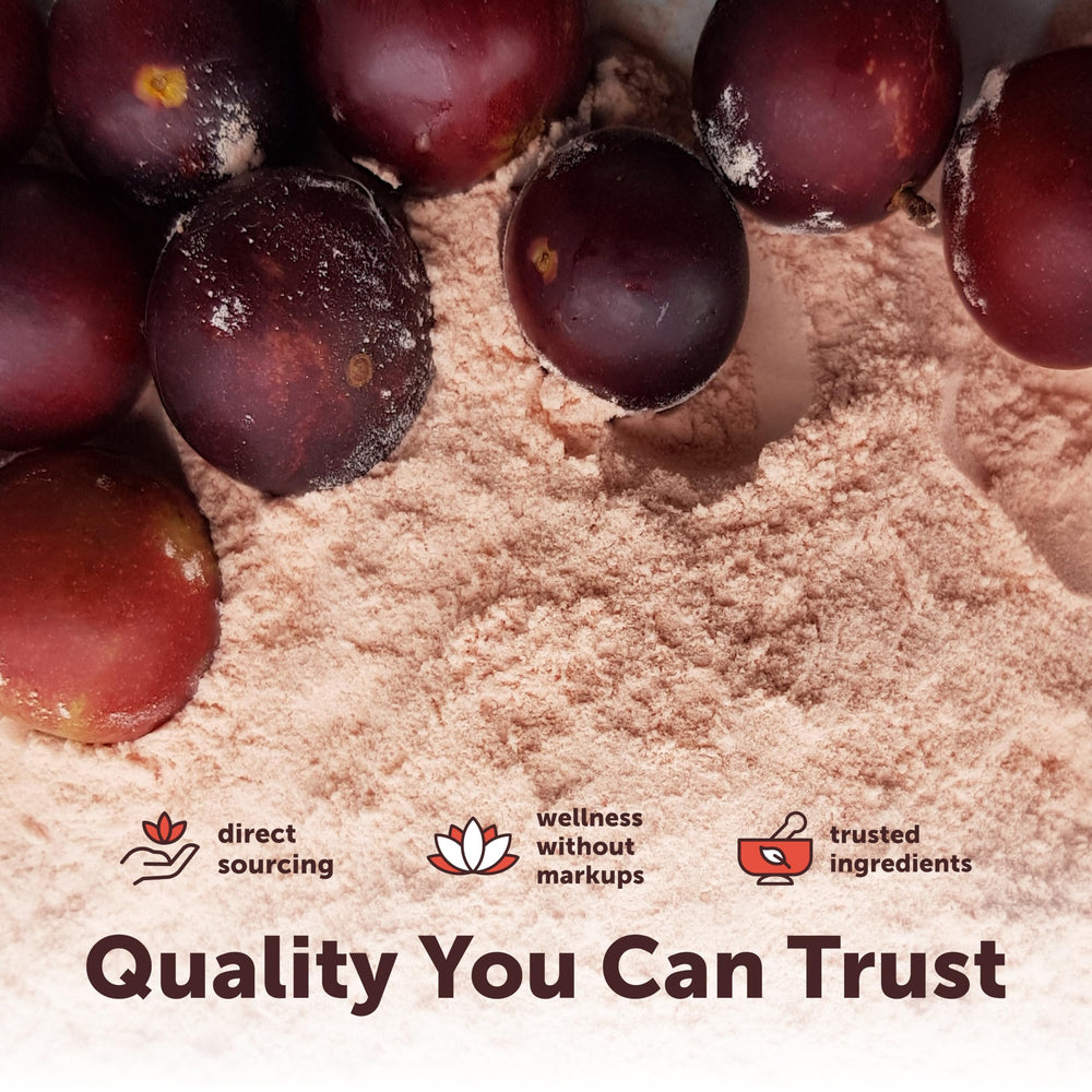 Micro Ingredients etiqueta con certificación orgánica y detalles de calidad visibles