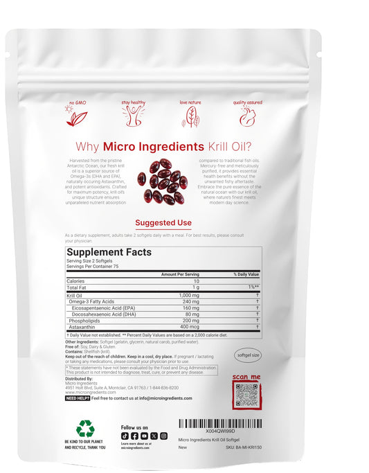 Micro Ingredients cápsula blanda en primer plano que destaca textura y fácil ingestión
