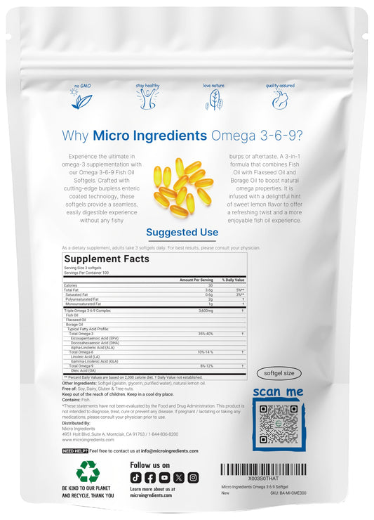 Micro Ingredients primer plano de cápsula entérica resaltando textura suave