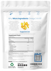Micro Ingredients primer plano de cápsula entérica resaltando textura suave
