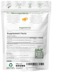 Micro Ingredients cápsulas blandas en primer plano, fácil de tragar