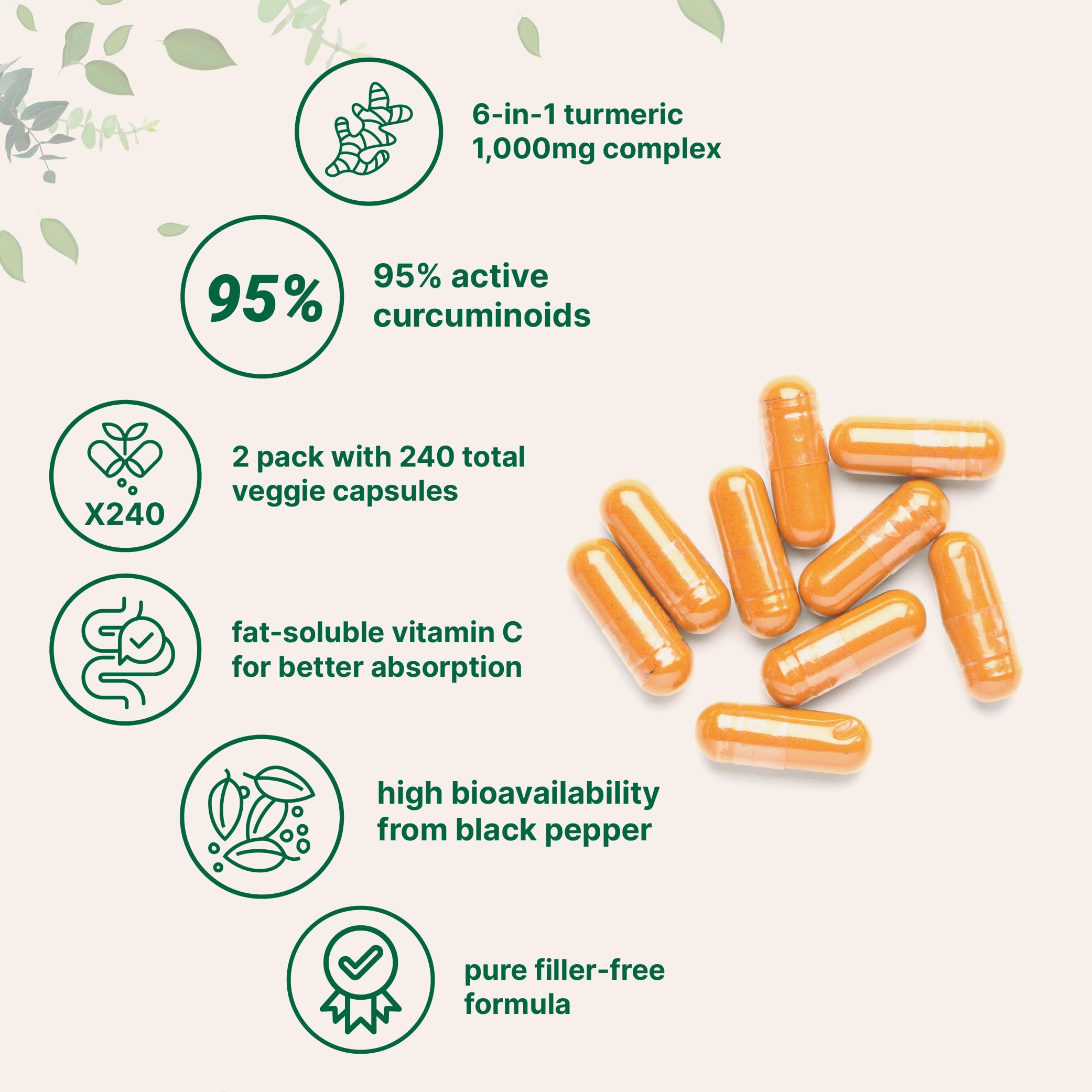 Micro Ingredients cápsulas vegetales cerca destacando formulación sin rellenos