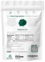 Micro Ingredients textura fina del polvo de chlorella que facilita mezcla