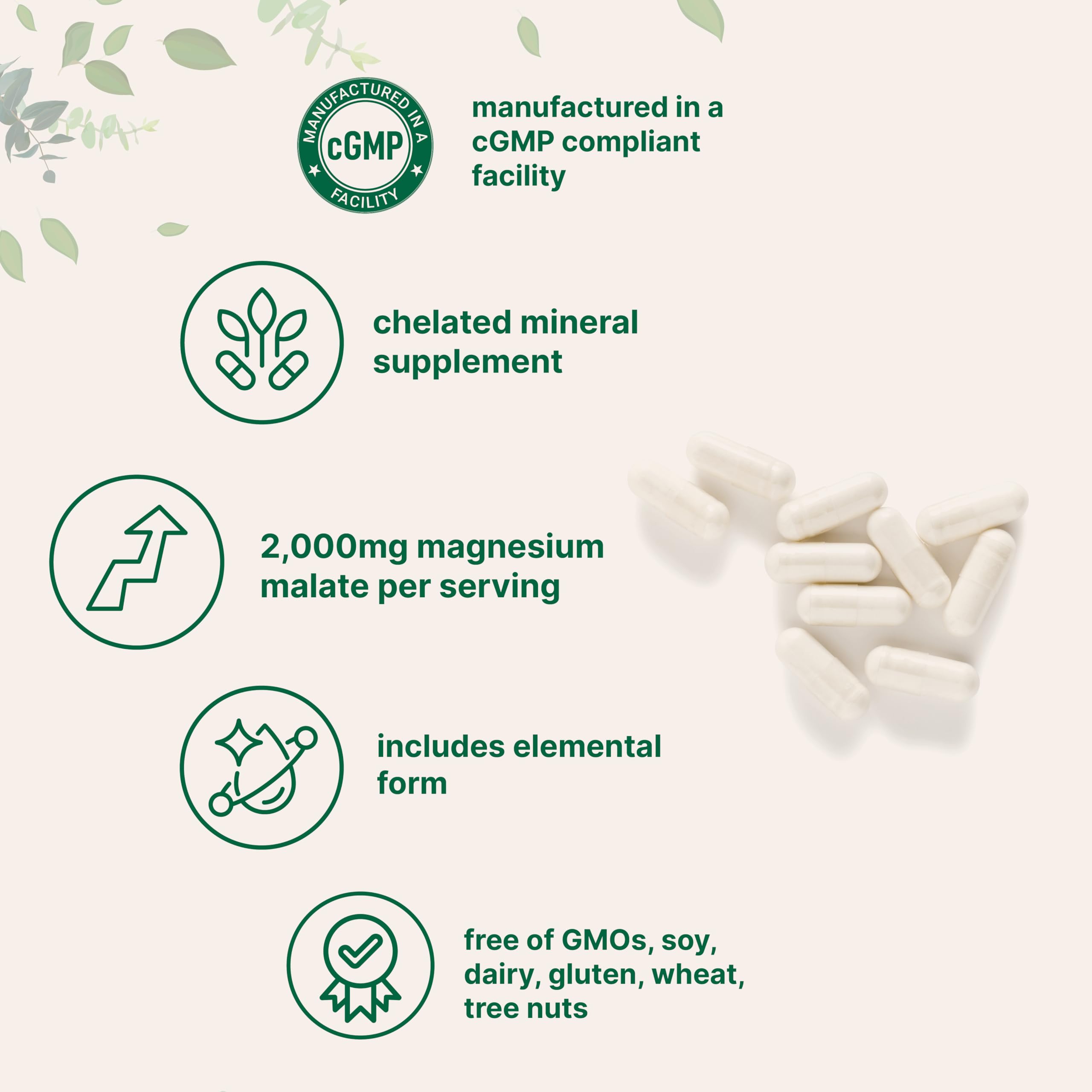 Micro Ingredients etiqueta y cierre, detalle de ingredientes y pureza