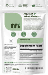Micro Ingredients comparación de porción para aclarar dosis por servicio