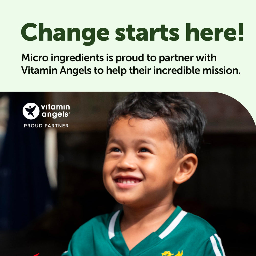 Micro Ingredients comparación de tamaño de cápsula para visualizar escala y facilidad
