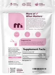Micro Ingredients comparación con mano para visualizar tamaño del envase