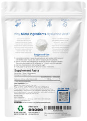 Micro Ingredients cuchara dosificadora junto al polvo, comodidad y medida precisa