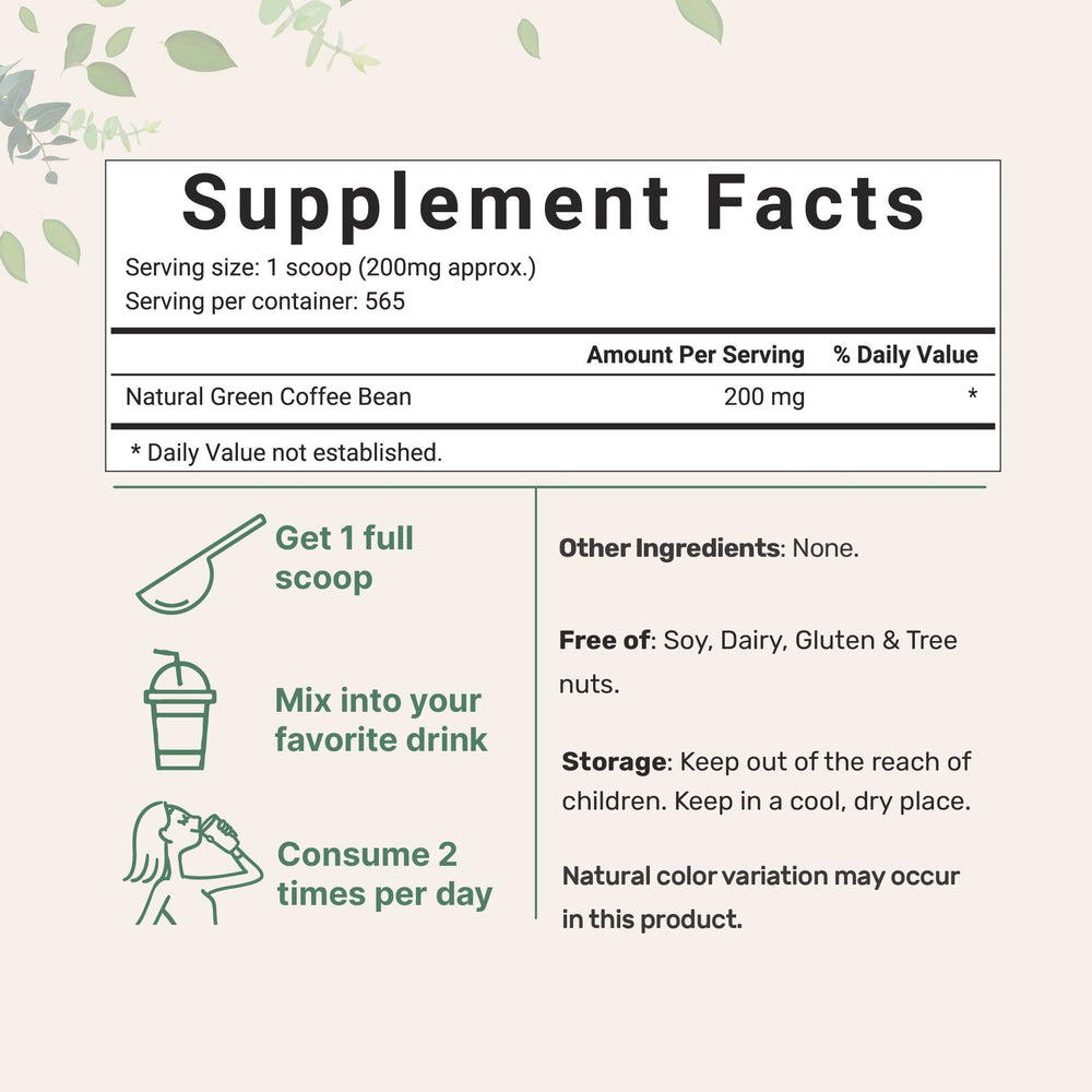 Micro Ingredients cuchara dosificadora incluida para medición precisa y consistente