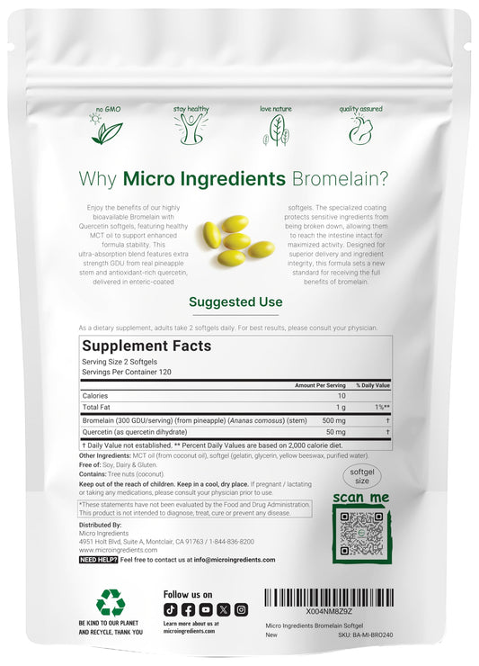 Micro Ingredients primer plano de cápsula entérica mostrando recubrimiento y estabilidad