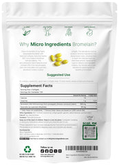 Micro Ingredients primer plano de cápsula entérica mostrando recubrimiento y estabilidad