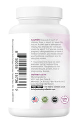 Micro Ingredients detalle de cápsula resaltando calidad y consistencia