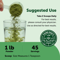 Micro Ingredients polvo mezclado en batido nutritivo para consumo rápido