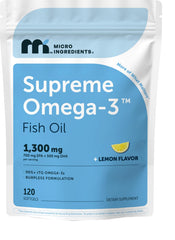 Micro Ingredients envase frontal mostrando 120 cápsulas y beneficios principales