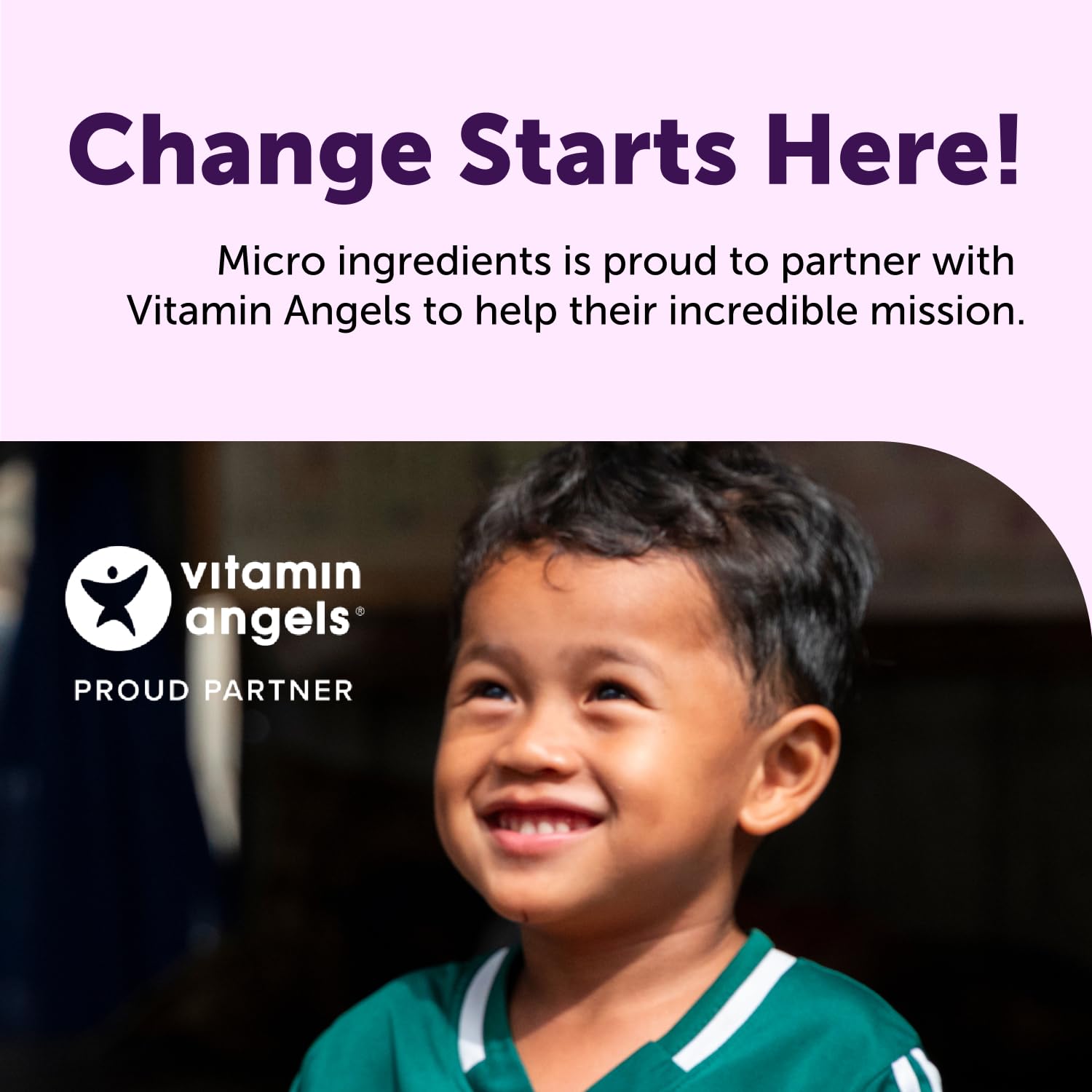 Micro Ingredients frasco en cocina transmitiendo uso diario y conveniencia