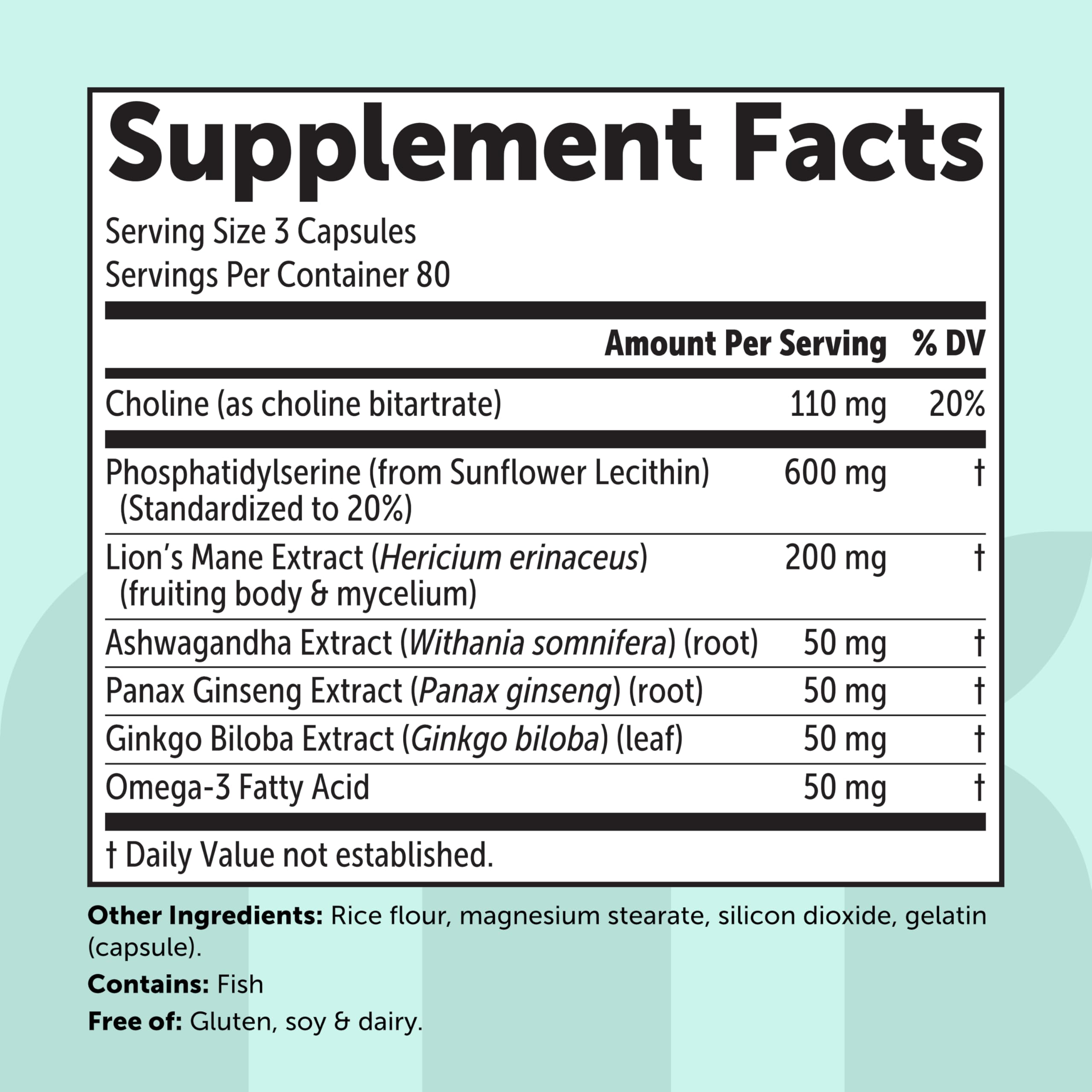 Micro Ingredients etiqueta con lista de ingredientes destacando la fuente de girasol