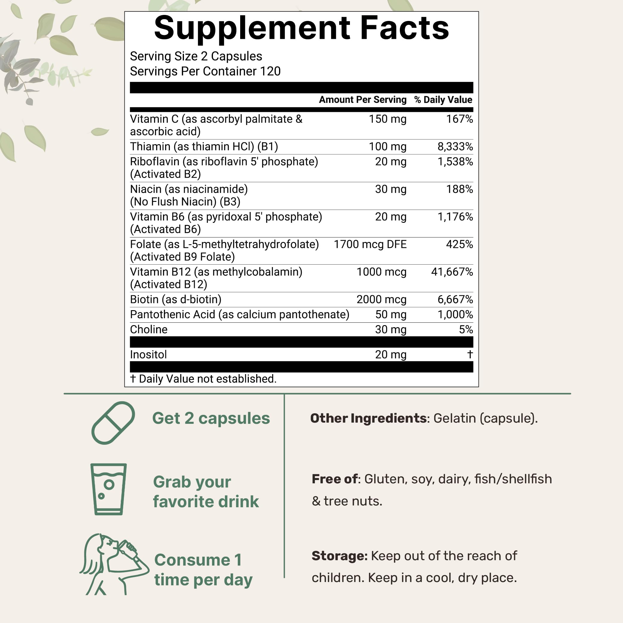 Micro Ingredients etiqueta abierta mostrando lista de ingredientes activos