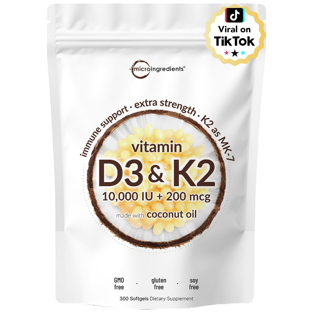 Micro Ingredients frasco delantero mostrando la marca y beneficio de dosis concentrada