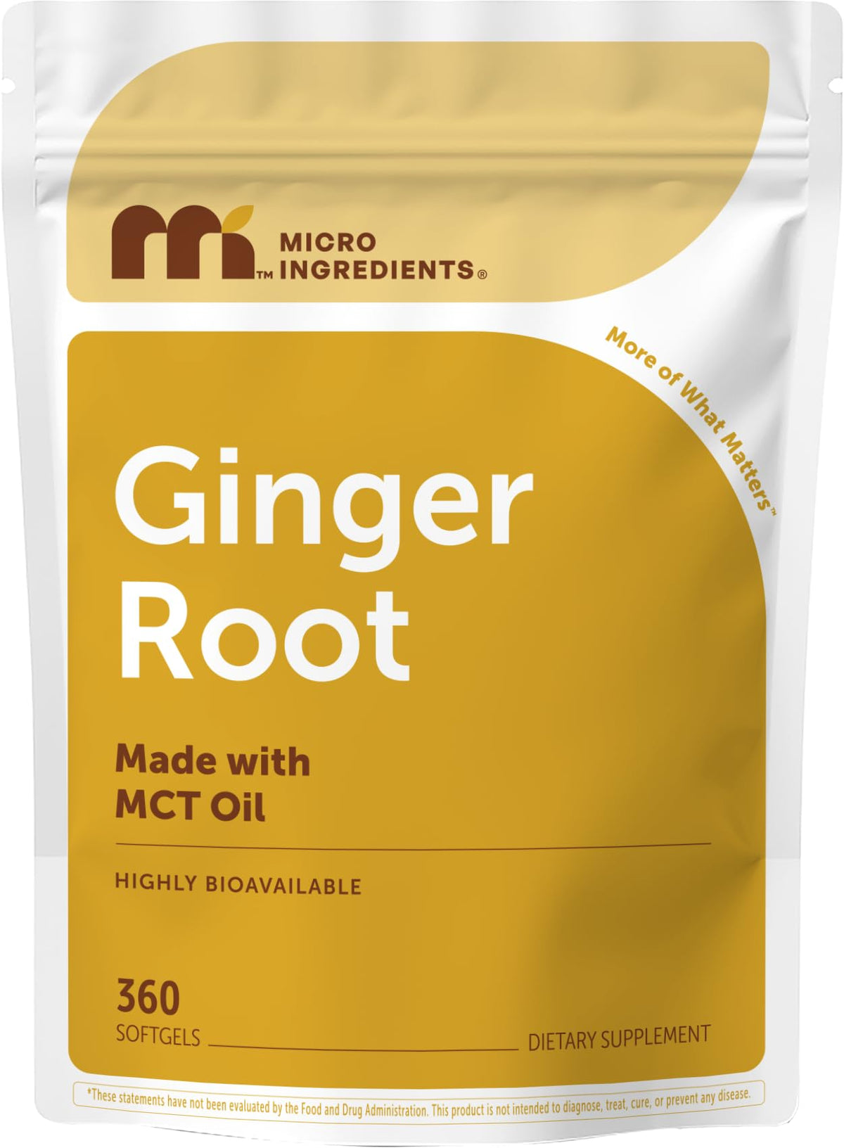 Micro Ingredients frasco delante mostrando etiqueta y cantidad