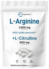 Micro Ingredients frente del empaque con beneficios y cantidad visible