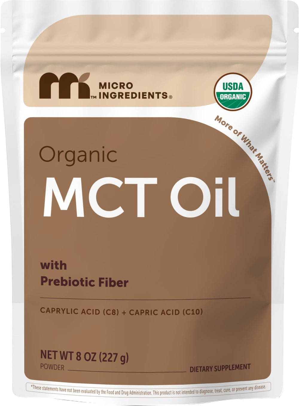 Micro Ingredients envase frontal mostrando etiqueta y beneficios claros