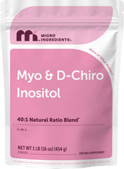Micro Ingredients frente del empaque mostrando el envase y porciones