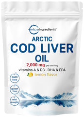 Micro Ingredients frente del envase mostrando 360 softgels y etiqueta clara