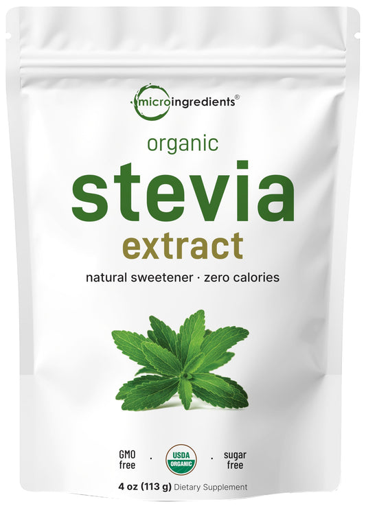 Micro Ingredients frente del envase mostrando el diseño y beneficio orgánico