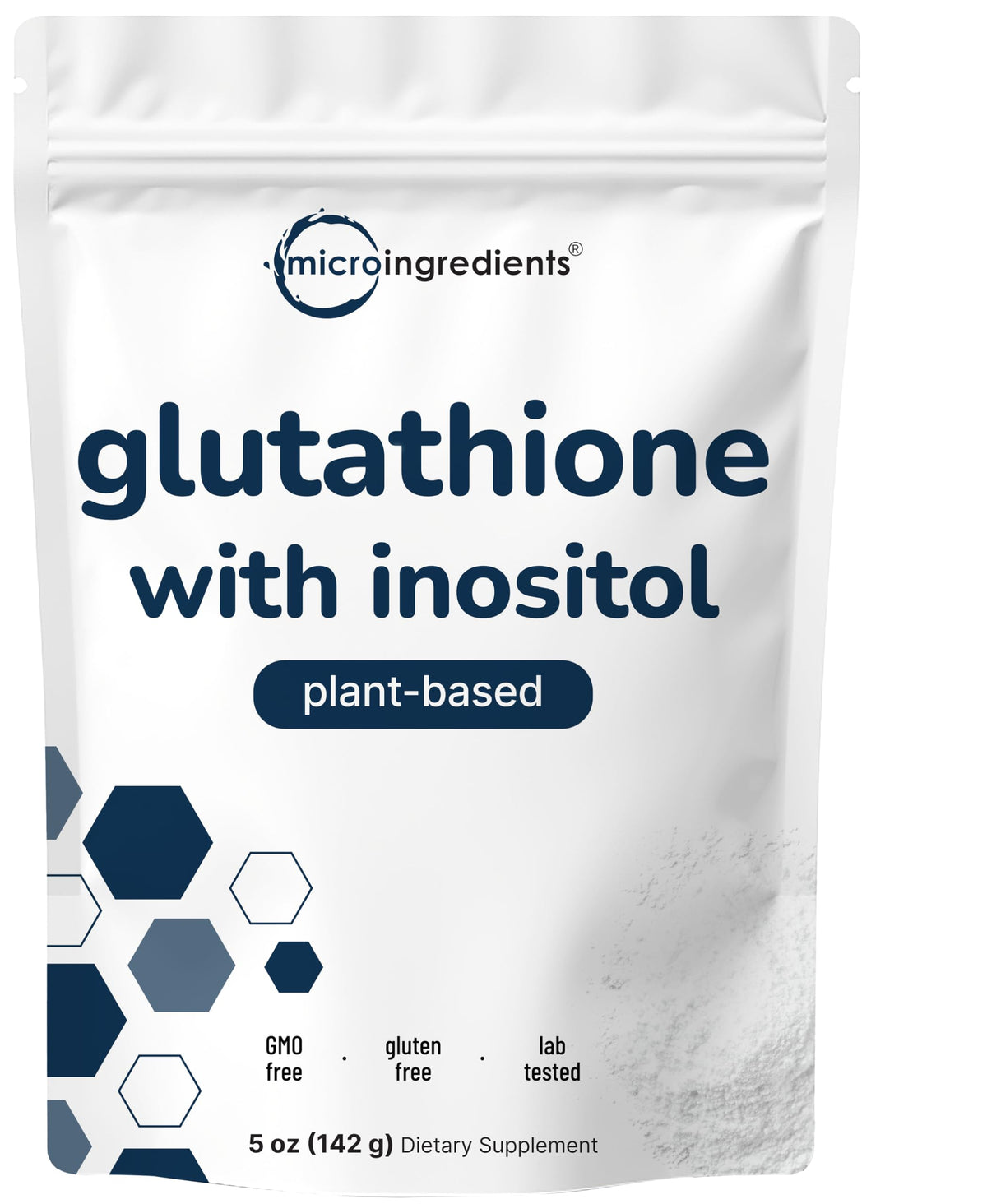 Micro Ingredients frente del envase mostrando diseño y tamaño, útil para identificar producto