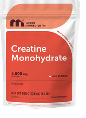 Micro Ingredients frente del envase mostrando etiquetado claro y beneficio pureza