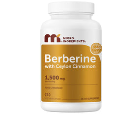 Micro Ingredients envase frontal mostrando 240 cápsulas y beneficios claros