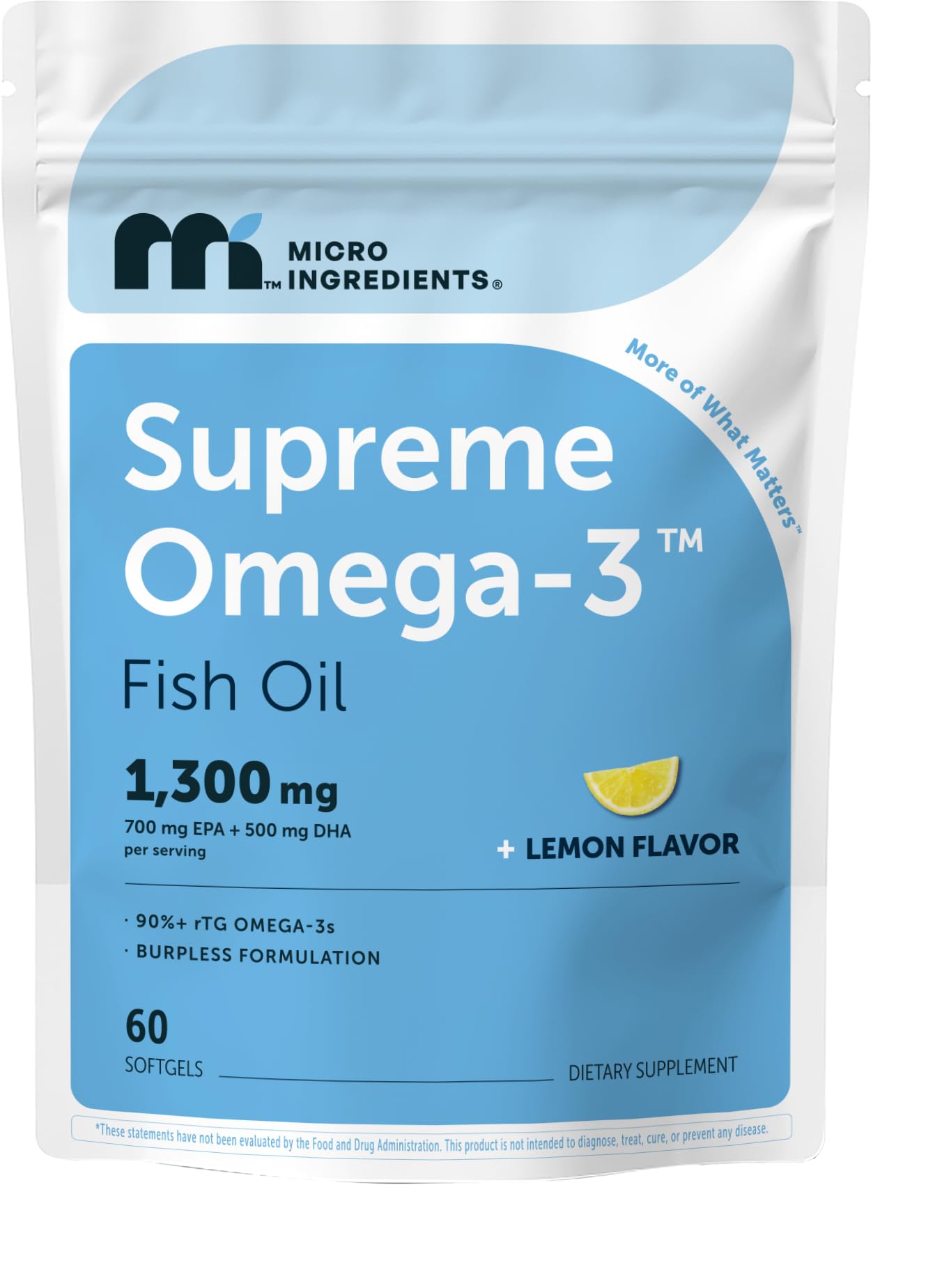 Micro Ingredients envase frontal mostrando etiqueta y beneficios