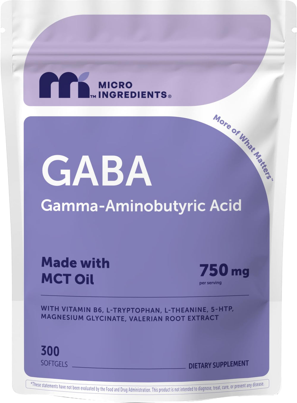 Micro Ingredients frontal del envase mostrando 300 softgels y beneficios