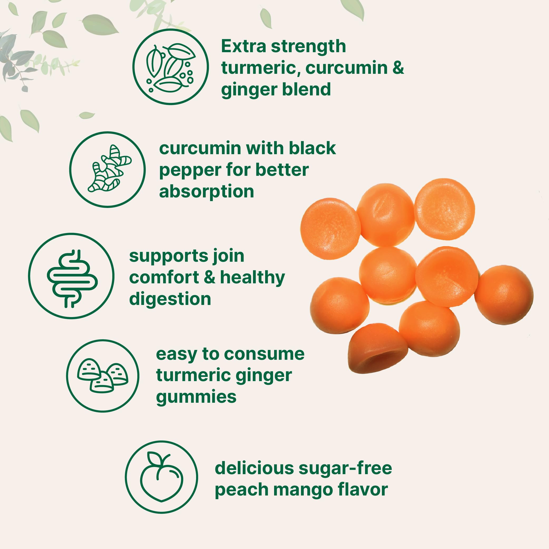 Micro Ingredients gomita en mano que muestra tamaño y facilidad de consumo