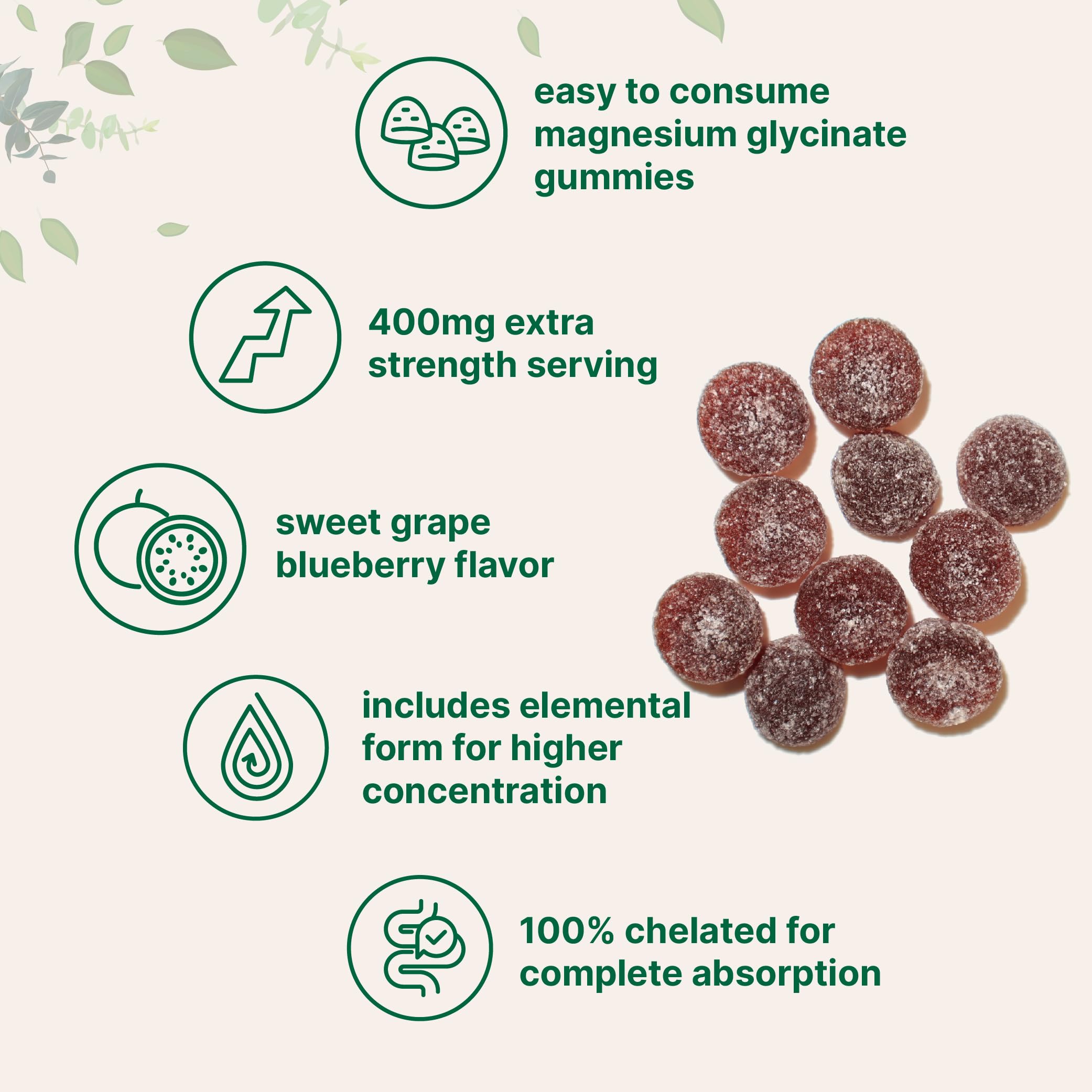 Micro Ingredients mano sosteniendo gomita para demostrar tamaño y conveniencia