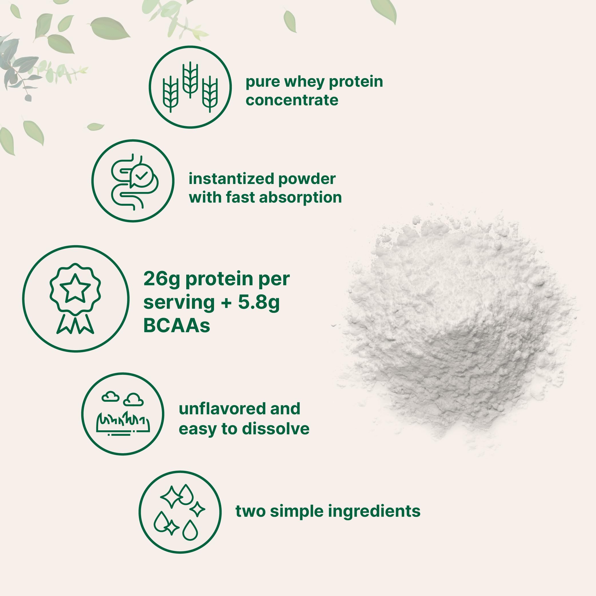 Micro Ingredients etiqueta de ingredientes y certificaciones visibles