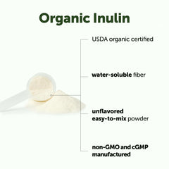 Micro Ingredients polvo mezclado en batido transparente mejora cuerpo sin sabor