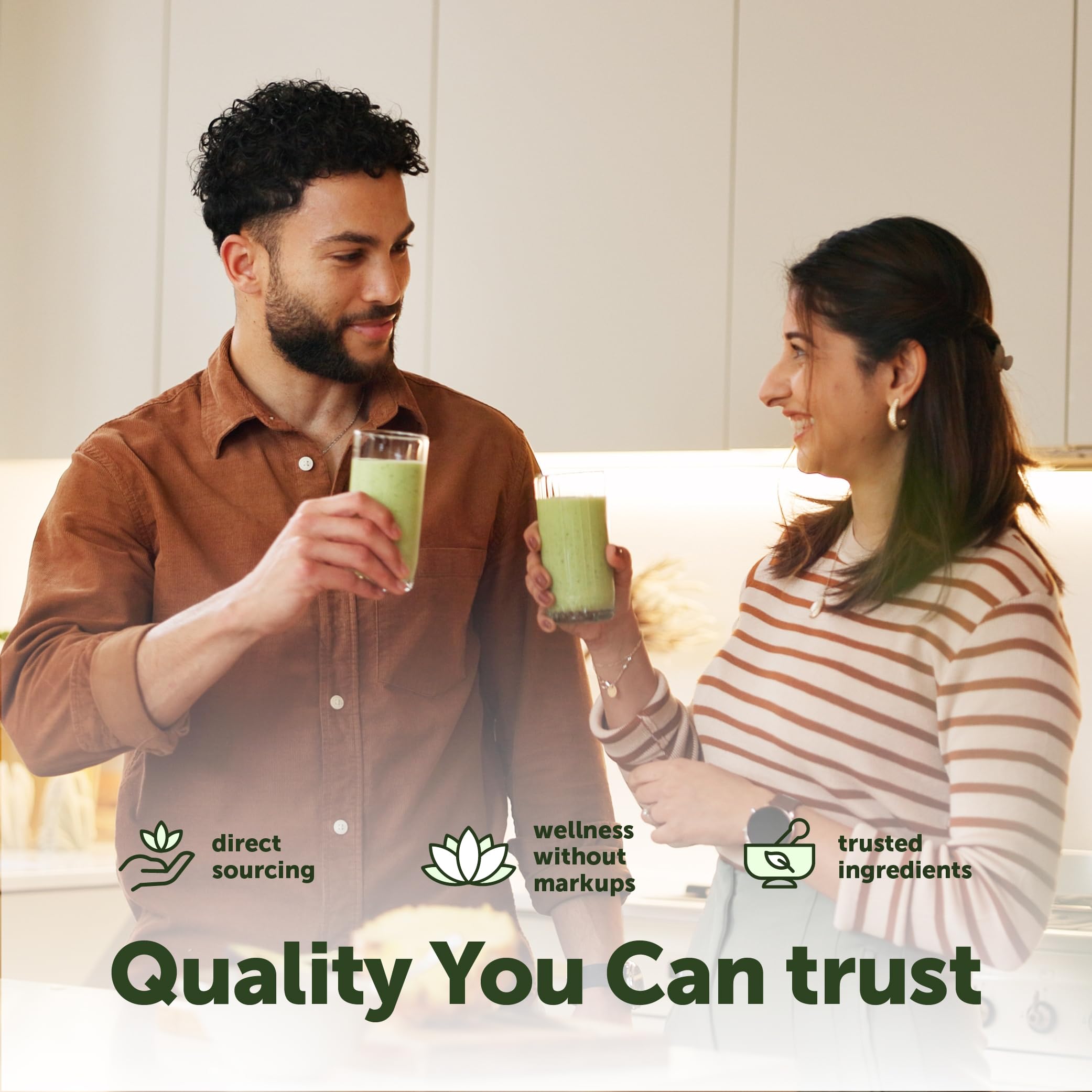 Micro Ingredients etiqueta con información orgánica y sin OGM clara