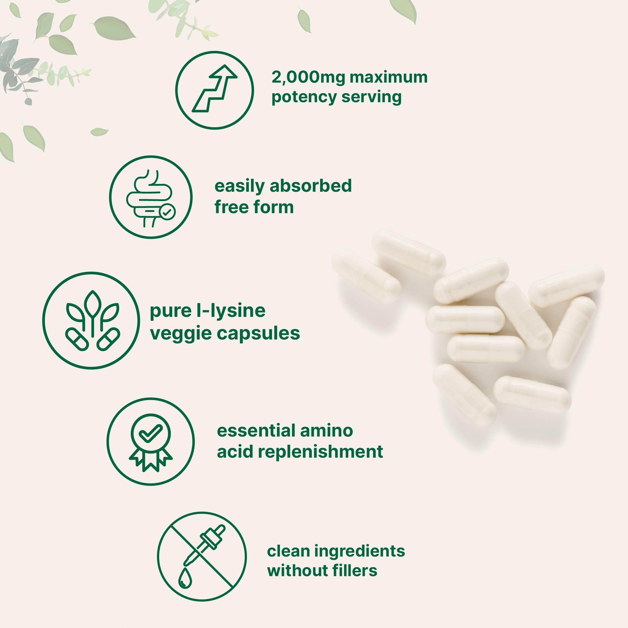 Micro Ingredients cápsula en mano para comparar tamaño y dosificación