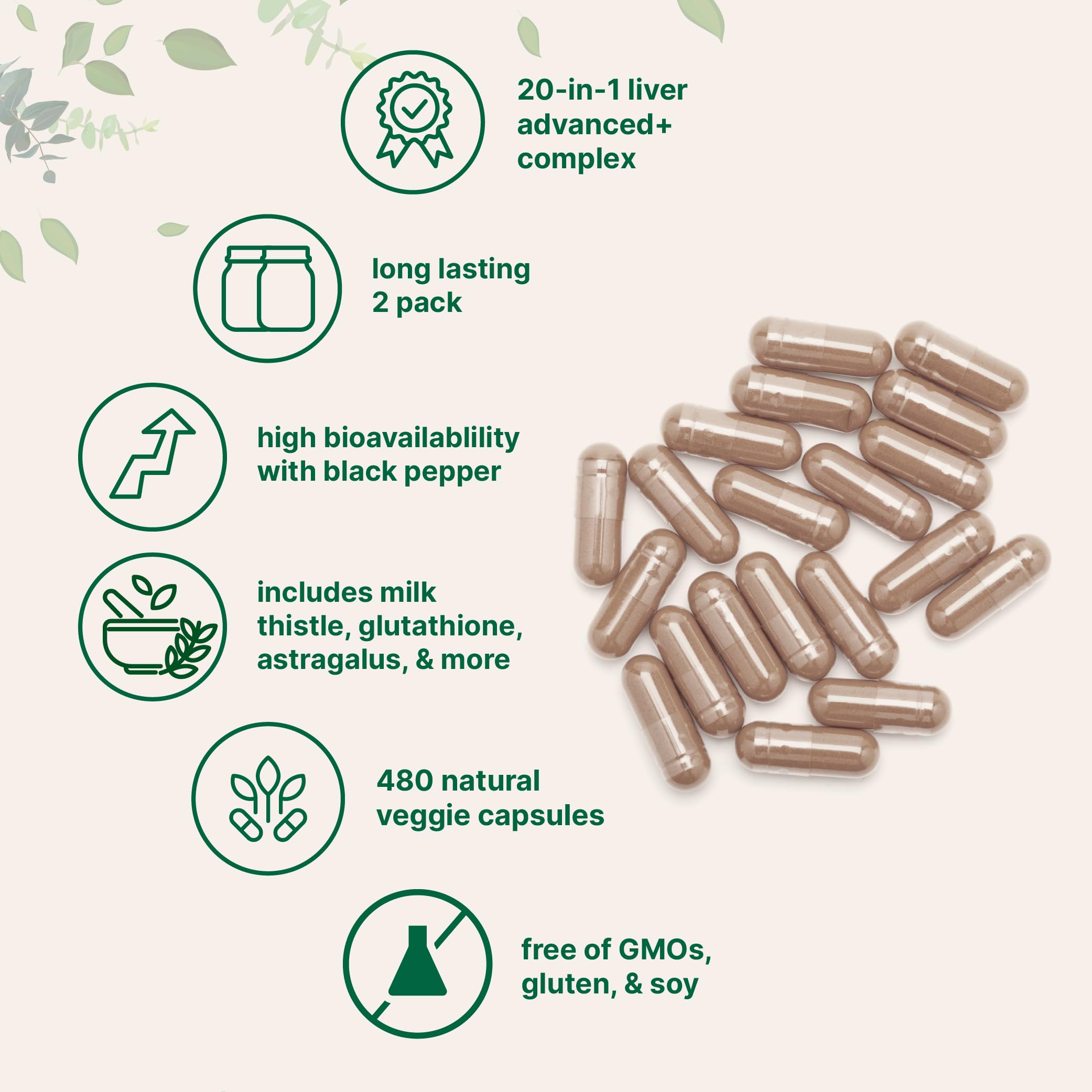Micro Ingredients etiqueta cercana con lista de 20 ingredientes verificados