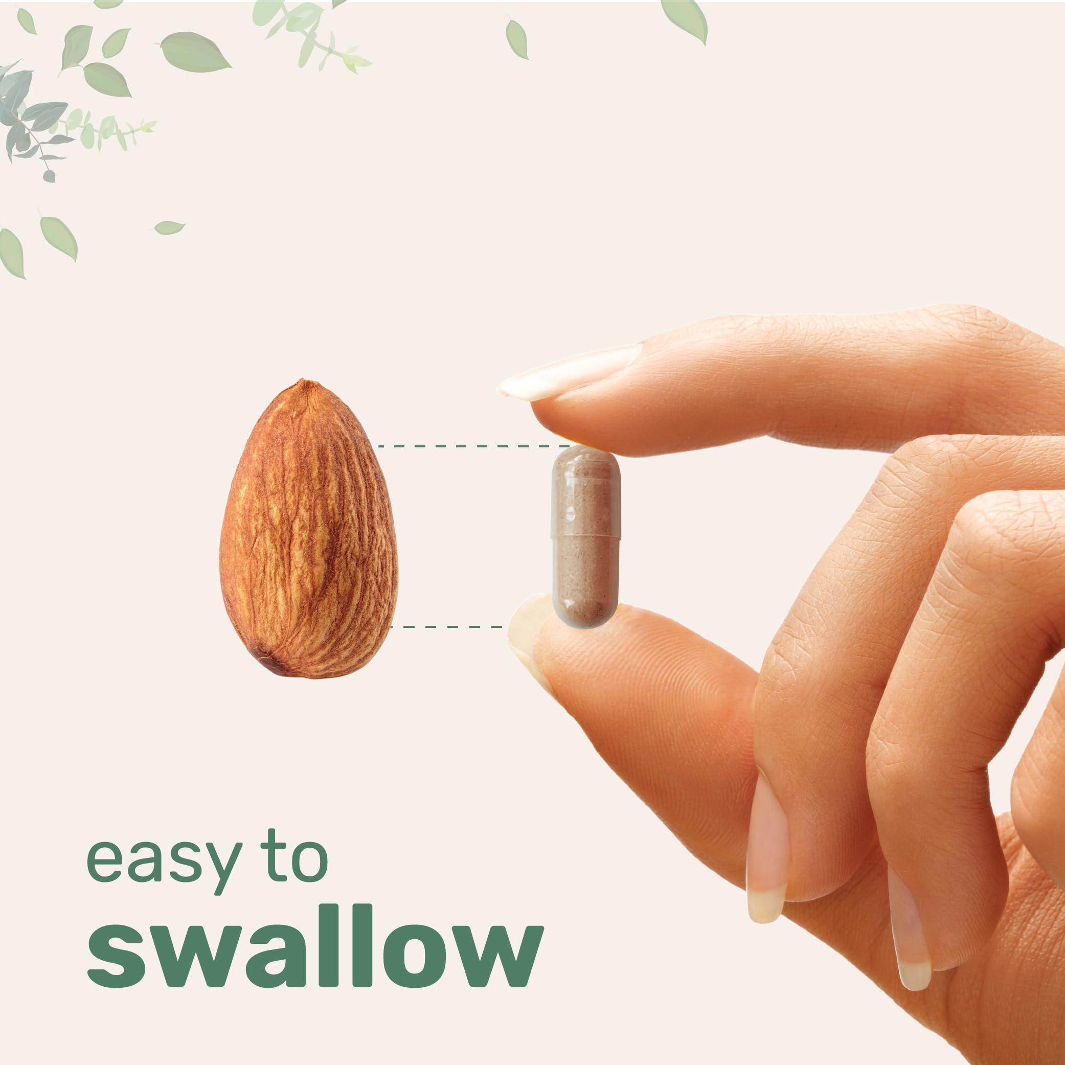 Micro Ingredients cápsula abierta con polvo fino para ver textura pura