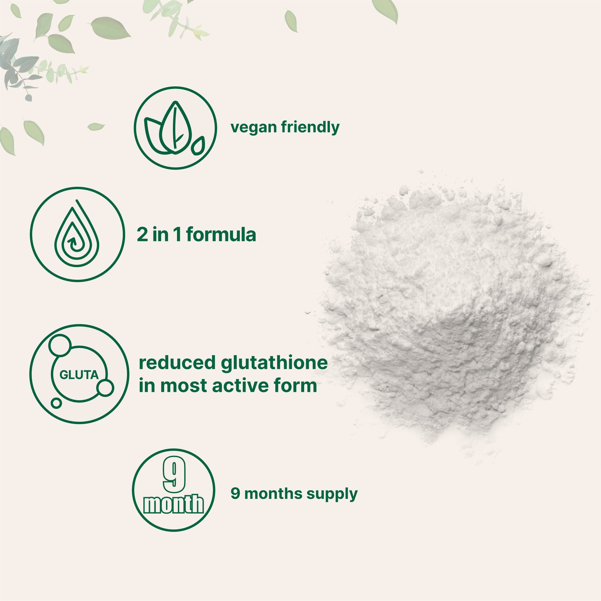 Micro Ingredients polvo mezclado en smoothie, muestra uso diario y fácil disolución