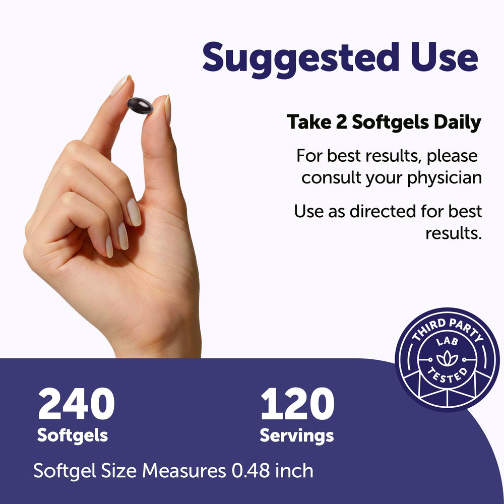 Micro Ingredients gotas de aceite MCT junto a softgel destacando absorción