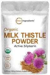 Micro Ingredients frente del empaque mostrando bolsa reciclable y beneficio de pureza