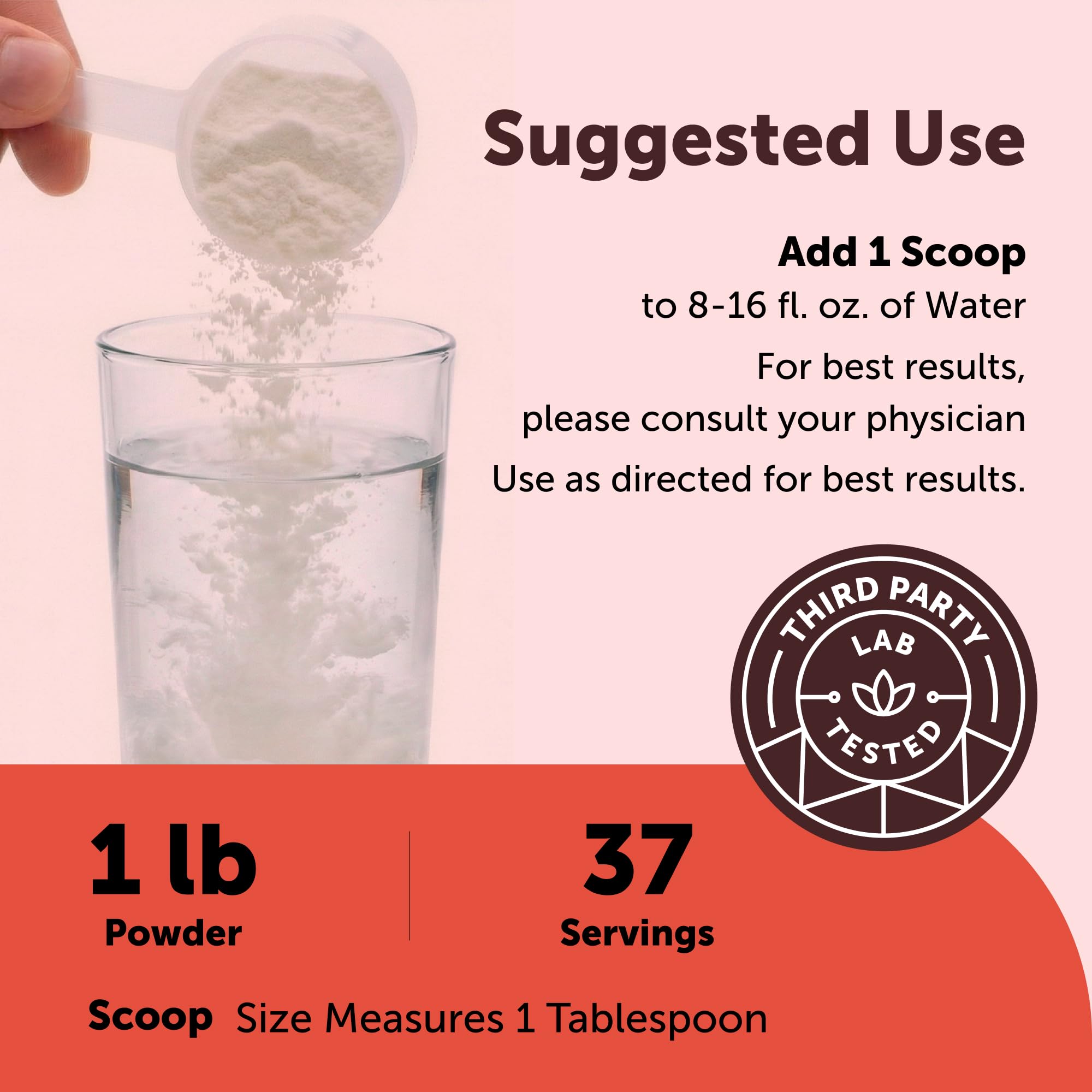 Vaso con mezcla de Micro Ingredients en agua listo para beber y refrescar