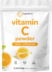 Micro Ingredients envase frontal mostrando tamaño de 1 kg y diseño limpio